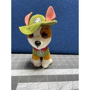 TY Beanie Boo Paw Patrol Tracker Plush Tags Original Jungle Rescue Green 6”